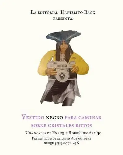 Vestido Negro para Caminar Sobre Cristales Rotos