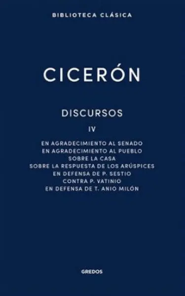 Discursos Iv Ciceron Grd