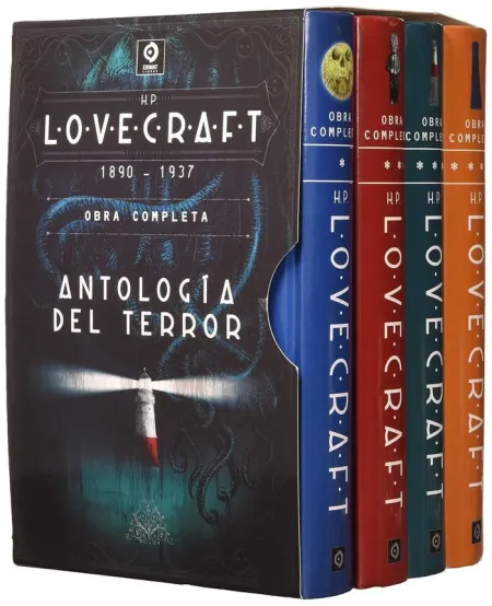 H. p. Lovecraft (4 Volumenes ) -O. Completas-
