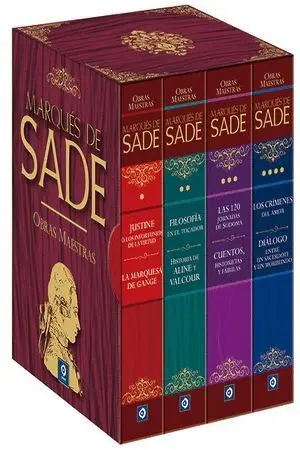 Marques de Sade (4 Volumenes ) -O. Completas-